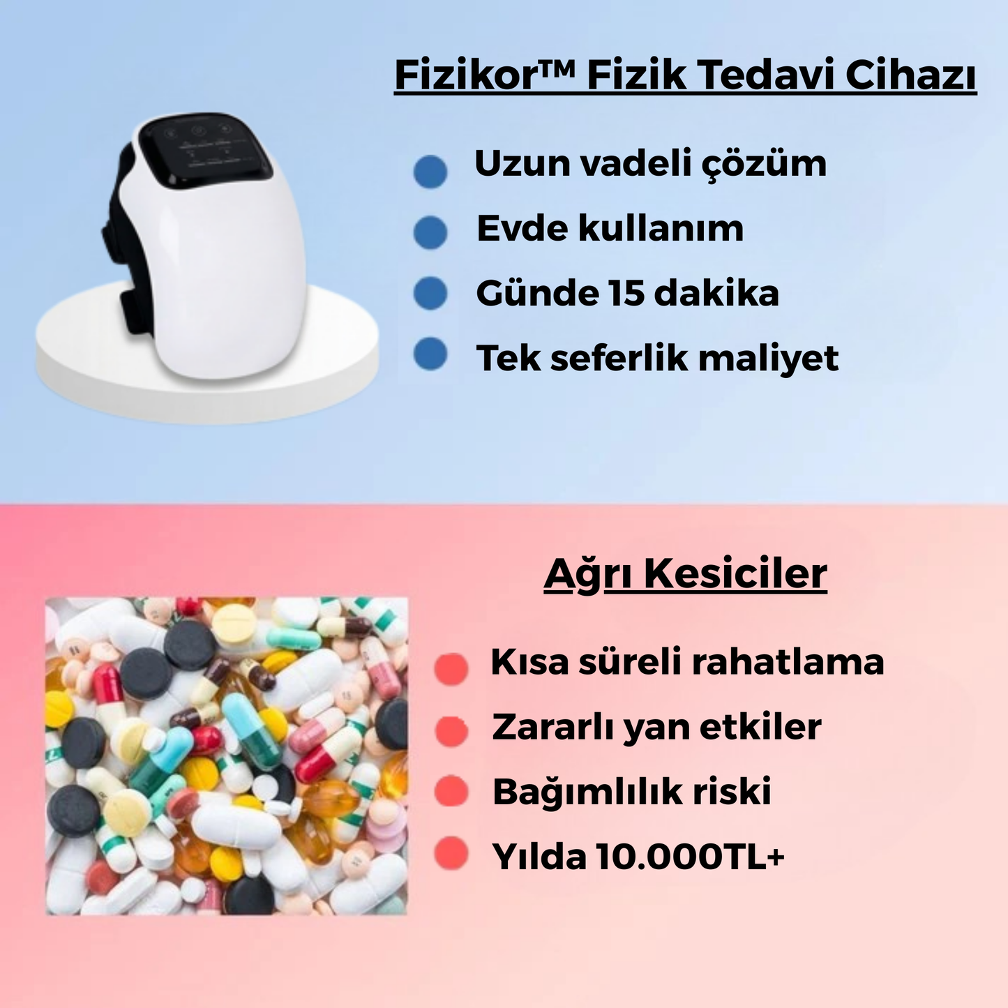 Fizikor™ Diz Terapi Cihazı